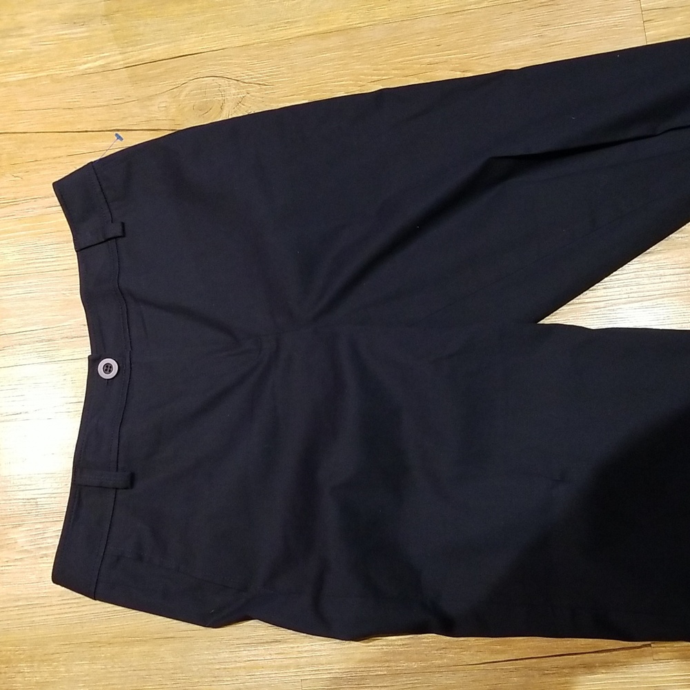 Talbots Navy Nwots Stretch Pants Sz 10 - image 2